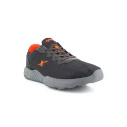 Sparx Men Grey Mesh Running Non-Marking Shoes