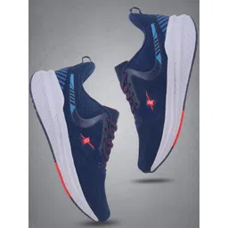 Sparx Men Textured Lace-Up Running Shoes
