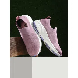 HRX by Hrithik Roshan Women Purple Memory Foam Non-Marking Walking Shoes