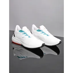 HRX by Hrithik Roshan Men White & Sea Green Zoom Mesh Running Shoes