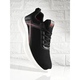 HRX by Hrithik Roshan Men Black Memory Foam Mesh Running Shoes