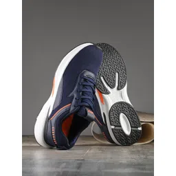 HRX by Hrithik Roshan Men Navy Blue Mesh Running Shoes