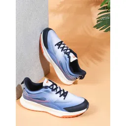 The Roadster Life style Co Men Blue Textured Lace-Up Sports Shoes