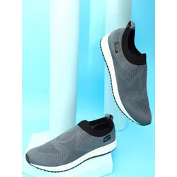 Goldstar Men Textured Slip-On Walking Shoes