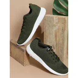 Goldstar Men Textured Lace-Up Walking Shoes