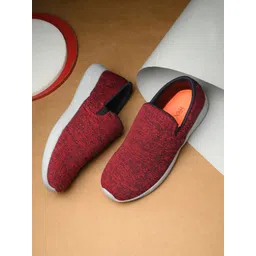 HRX by Hrithik Roshan Men Red Mesh Walking Shoes