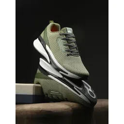 HRX by Hrithik Roshan Men Green Mesh Running Shoes
