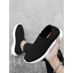 KRAASA Men Textile Walking Non-Marking Shoes SP7272