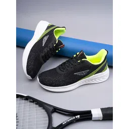 Red Tape Men Grey Textile Walking Shoes