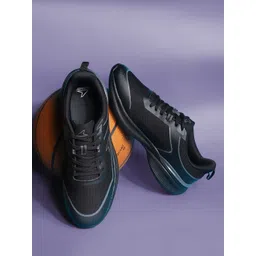 Power Men Textile Lace-Ups Running Shoes