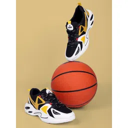 AMICO Men Lace-Up Running Shoes