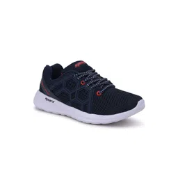 Sparx Men Navy Blue Mesh Running Non-Marking Shoes