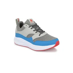 OFF LIMITS Men Grey Mesh Running Non-Marking Shoes