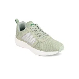 Campus Women Green Mesh Running Shoes