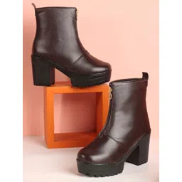 Women's Boots | Faux Leather, Trendy, Comfortable, Zipper Boots Boots For Women Boots For Women