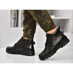 Rich Quality|Comfortable|Lightweight|Perfect Style|Police Shoe Boots For Men