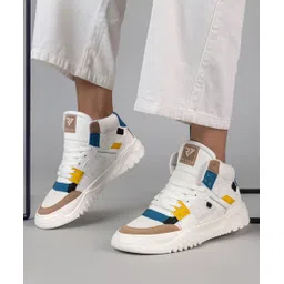 High Top Lace Sneakers For Men