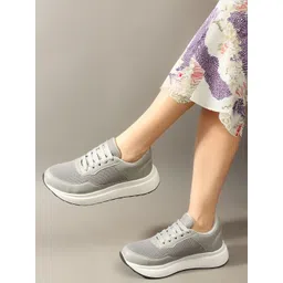 The Lifestyle Co Women Mesh Stylish Casual Comfort Sneaker Sneakers For Women