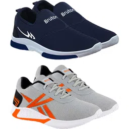 Combo Pack Of 2 Casual Shoes Sneakers For Men