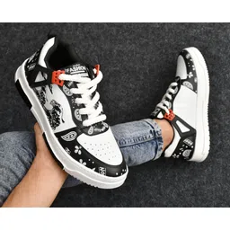 Comfortable Premium Stylish Unique Trendy Popular KUS2003_BLACK for Men Sneakers For Men