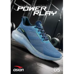 asian Gym,Sports,Walking,Stylish,Extra Comfort Running Shoe For Men POWERPLAY-05 Running Shoes For Men