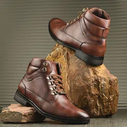 Vellinto AUSTIN Casual Mid-Ankle Synthetic leather Boots For Men Boots For Men