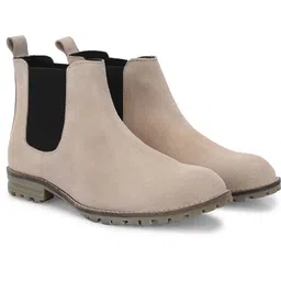 100% Original Genuine Suede Leather Cushioned Insole Chelsea Boots For Men