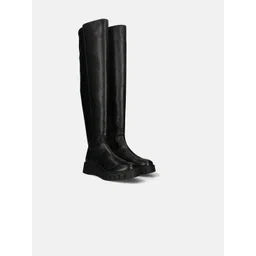 BAGATT Women Casual Block-Heeled Regular Boots