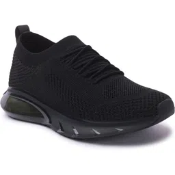 SP-22509 PHYLON BLACK Walking Shoes For Men