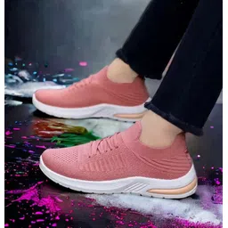 Fabbmate Trendy Sports Shoes for Women's Running,Walking with Memory Foam Running Shoes For Women