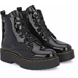 Ankle Derby Boots For Women