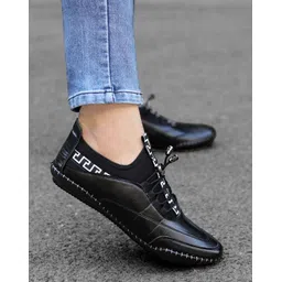 Synthetic Leather |Lightweight|Comfort|Summer|Trendy|Walking|Outdoor|Daily Use Sneakers For Men