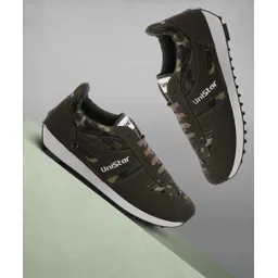 Jogging, Walking & Running (Narrow Toe) Shoes; 602_Camogreen Running Shoes For Men