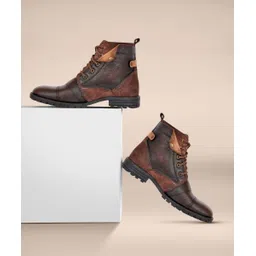 Genuine Premium Leather Luxury High-Top Ankle Boots For Men